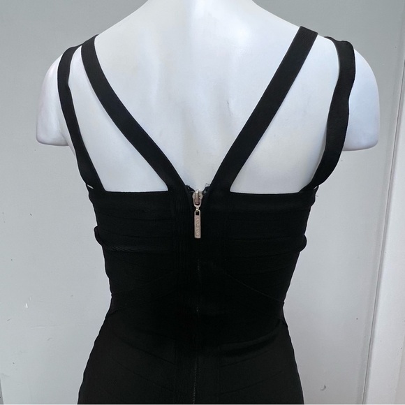 Marciano Black Paradise Bandage Dress Size XS - Picture 6 of 10
